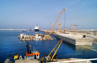 King Abdullah Port  Completion